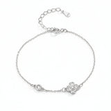 Iris Silver Anklet for women 