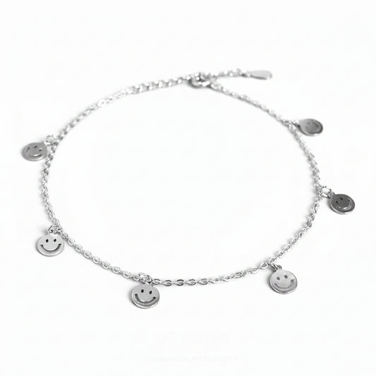 Joy Drip Silver Anklet for women 