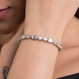 Lightweight chandi ka bracelet for ladies, featuring intricate designs and ideal for daily use or festive occasions