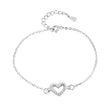 Lumina Silver Anklet for women