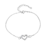 Lumina Silver Anklet for women