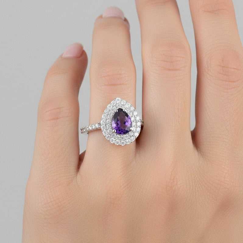 Sterling silver rings for women handcrafted