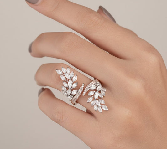 Belle Couronne Sterling Silver Ring for Women