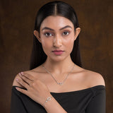 Luxaore 925 sterling Hand Bracelet for Women