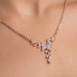 Luxaore Butterfly designed neck chain online