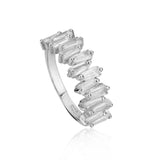 Luxaore Latest Design Pure 92.5 Sterling Silver Ring for Women for Special Events, Parties, Weddings, Casual, Office Wear, Birthdays Gift, Anniversaries Gift, Valentine's Day Gift for Girl friend