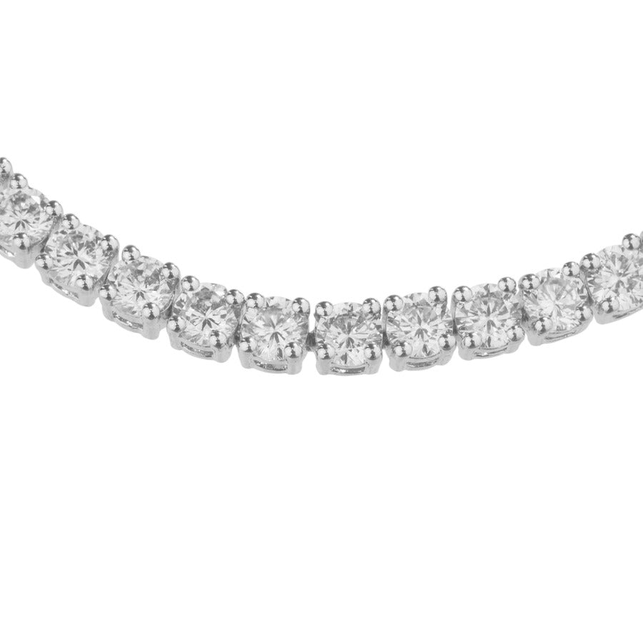 Silver Tennis Bracelet For Women