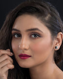 Luxaore half moon chandi ki earring for girls
