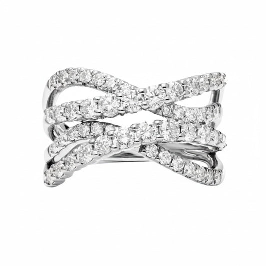 Fleur de Sterling Silver Ring for Women