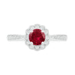 Rouge Sterling Silver Ring for Women