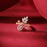 Latest silver ring design for women