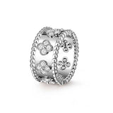 Ladies silver ring in pure 925 sterling silver