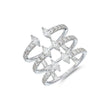 Lyyra Sterling Silver Ring for Women