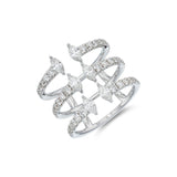 Lyyra Sterling Silver Ring for Women