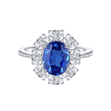 Ladies silver ring in pure 925 sterling silver