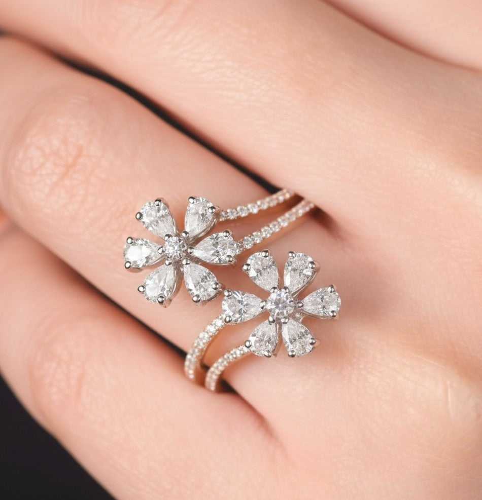 Pure silver rings online for women