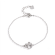 Lykke Silver Anklet for women