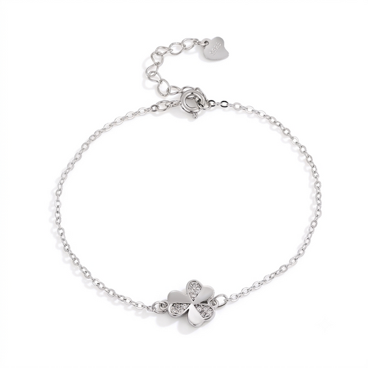 Lykke Silver Anklet for women