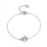 Lykke Silver Anklet for women