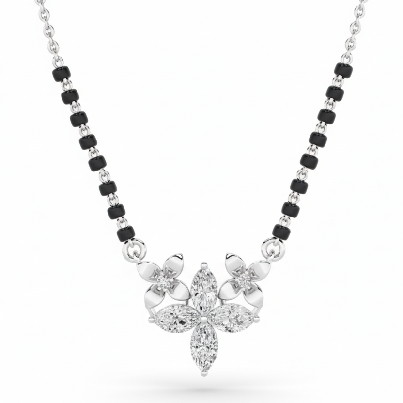 Viara 925 Silver Mangalsutra