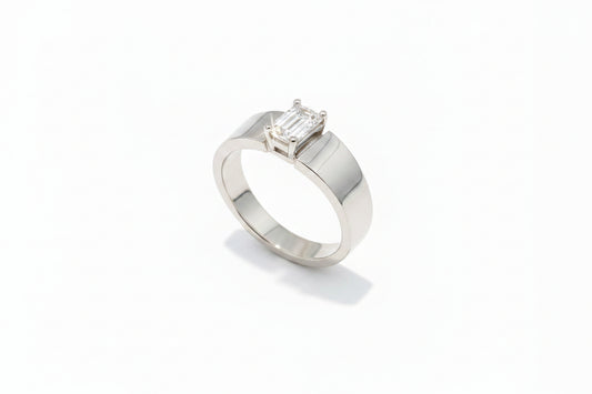 Monolith Silver Ring for Men