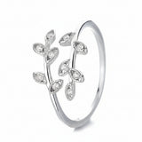 Nature’s Whisper Silver Ring for Women 