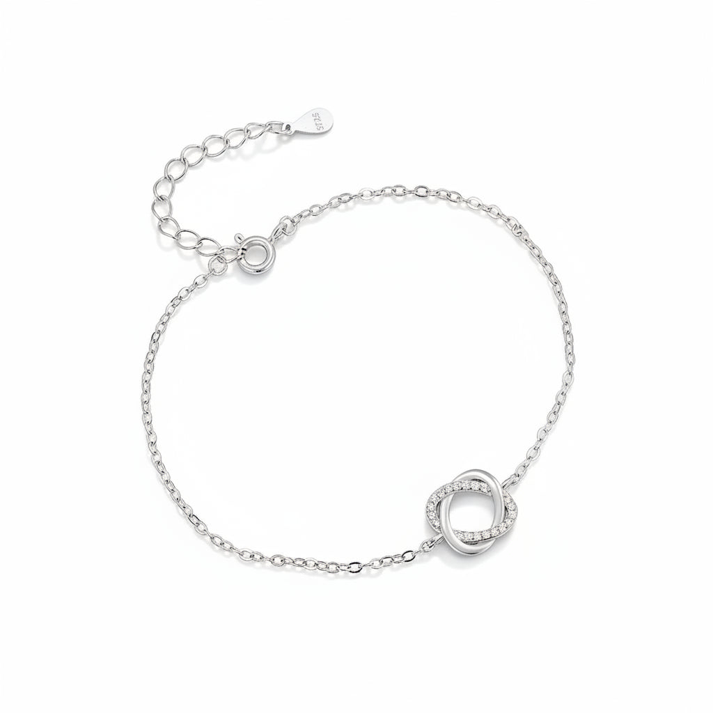 Nexus Silver Anklet for women 