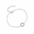 Nexus Silver Anklet for women 