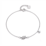 Nova Star Silver Anklet for women 