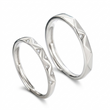 Peaks of Love Silver Couple Ring 