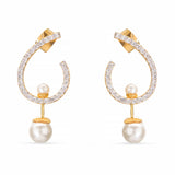 Purely Pearl Silver Earring For Women