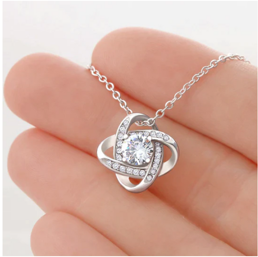 Cosmos Crisscross CZ Diamond Silver Necklace For Women