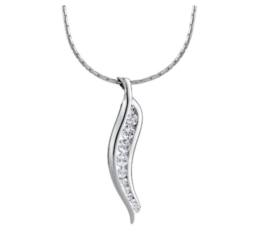 Lux Essence Silver Necklace For Women
