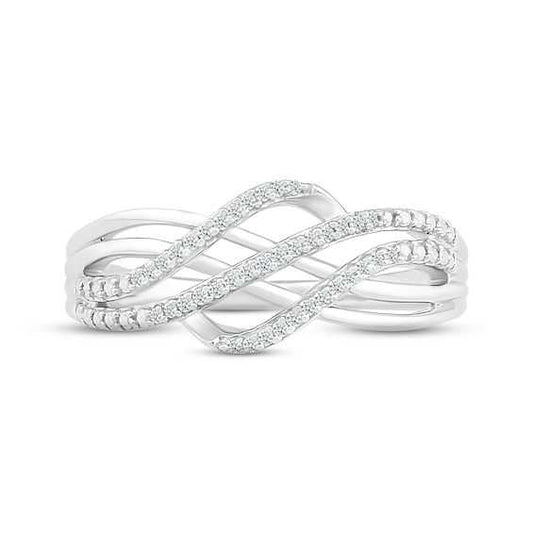 Silver color ring for girls stylish