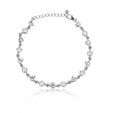 Sleek sterling silver chain bracelet with a minimalist design for a modern, everyday accessory