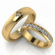 Sol & Stella Silver Couple Ring 