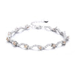 Solstice Wave Silver Bracelet For Women