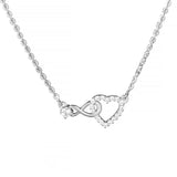 Sophisticated pendant necklace for women with classic silver charm