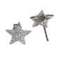 Star Cubic Zirconia Silver Earring