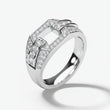 Valence Signet Silver Ring for Men 