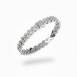 Vanguard Geometric Men's Silver Bracelet