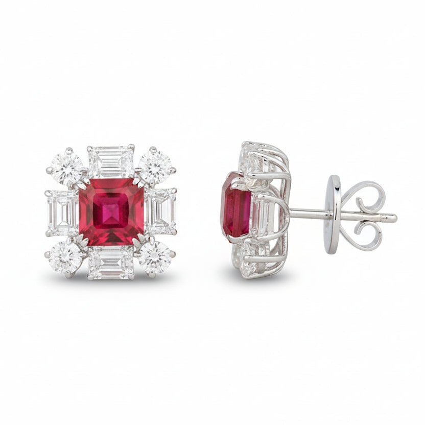 Celestia Designer 92.5 Sterling Silver Earring for Women