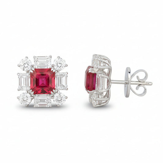 Celestia Designer 92.5 Sterling Silver Earring for Women