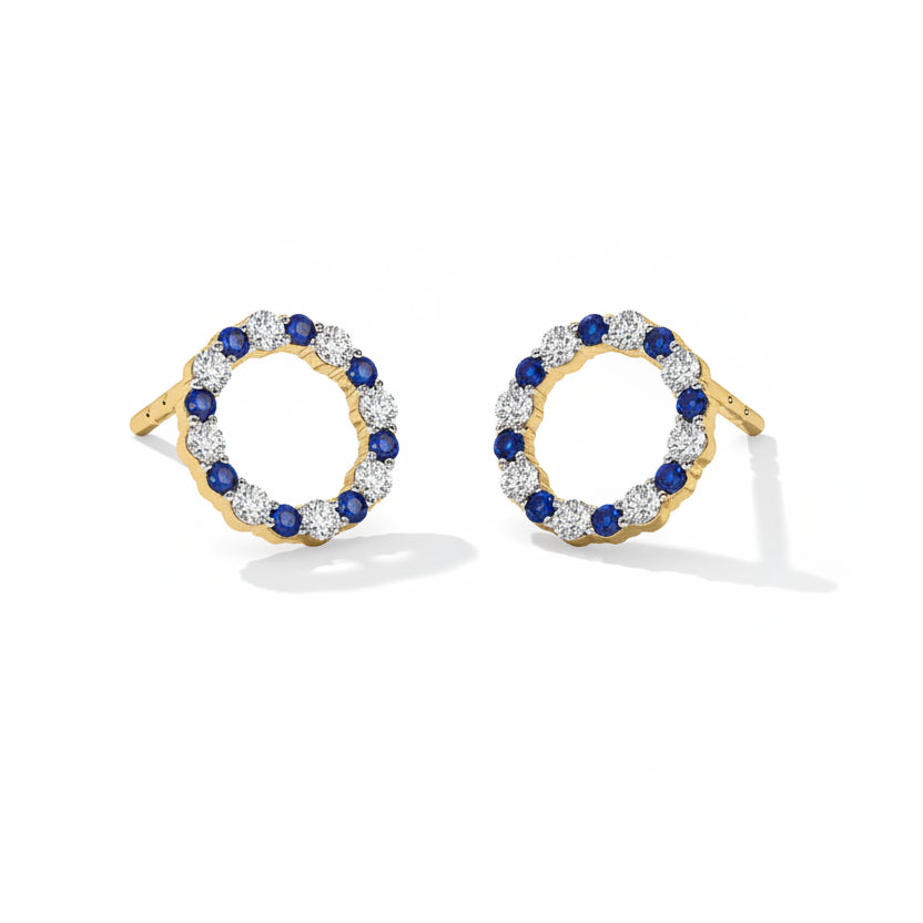 Rosé Aura Earrings