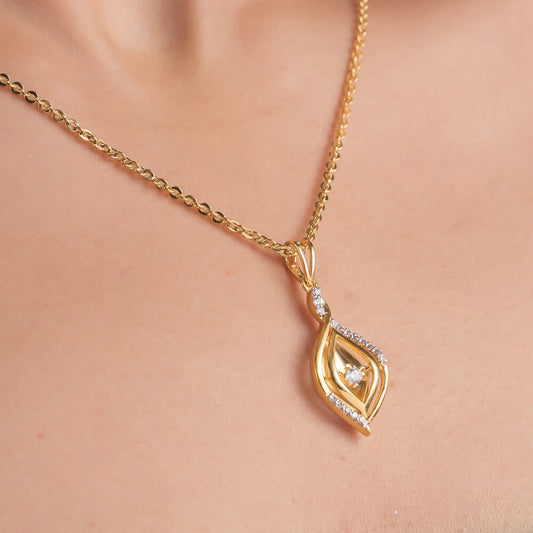 buy Luxaore silver fashion pendant for girls and women