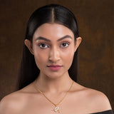 buy Luxaore sterling pendant neck chain for women