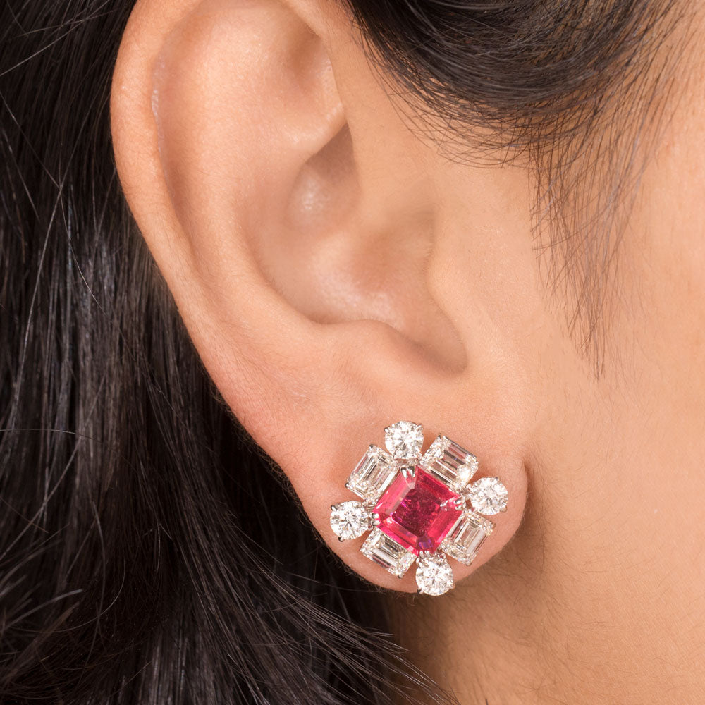 Celestia Designer 92.5 Sterling Silver Earring for Women