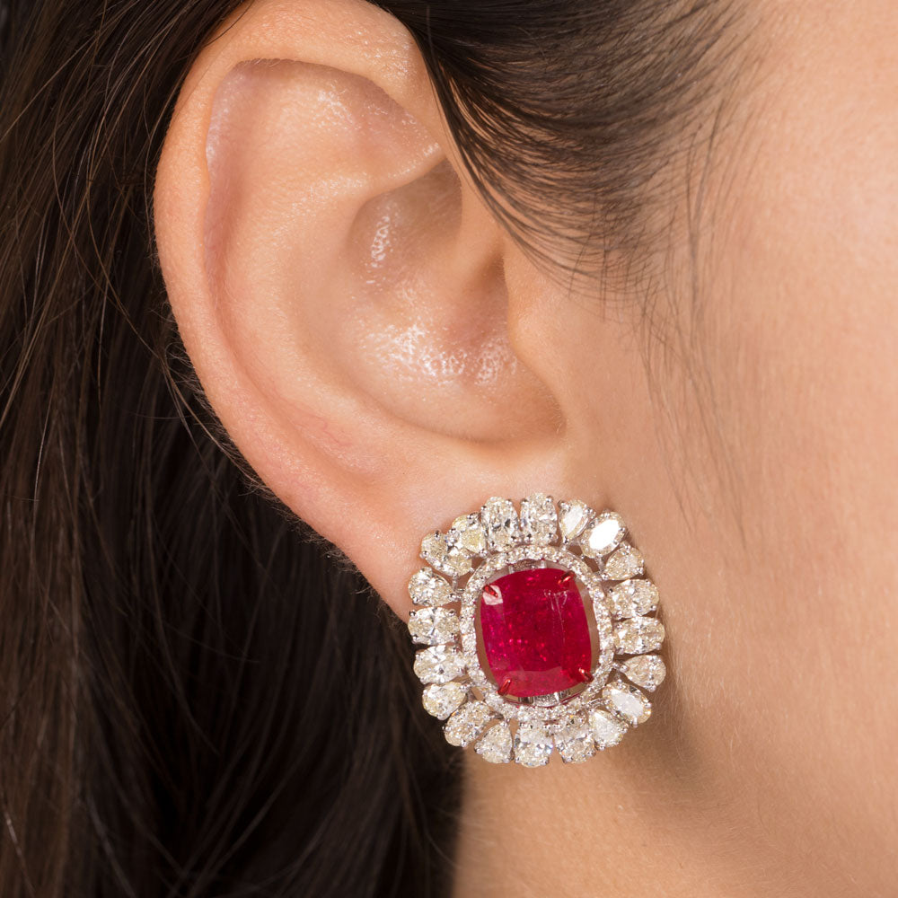 Serene 92.5 Sterling Silver Stud for Women