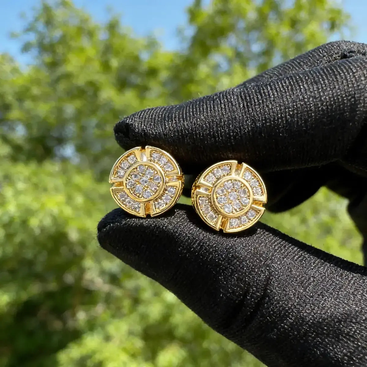 Apex 925 Silver Studs for Men