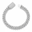 silver ice bracelet